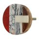 Multicolor Resin And Wood Cabinet Knob